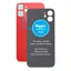 Apple iPhone 12 Mini - Rear Housing Glass with Bigger Camera Hole (Red)