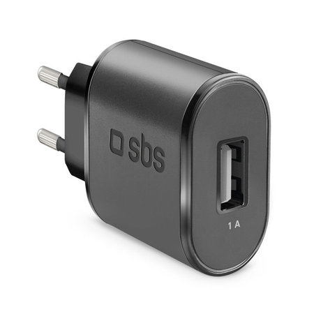 SBS - 5W Charging Adapter USB, black