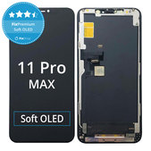 Display Soft OLED for iPhone 11 Pro Max, Touch Screen with Frame, FixPremium