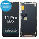 Display Soft OLED for iPhone 11 Pro Max, Touch Screen with Frame, FixPremium