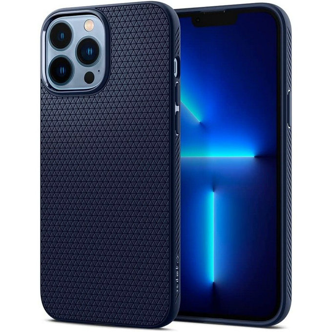 Spigen - Case Liquid Air for iPhone 13 Pro Max, blue