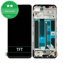 Realme 8 Pro - LCD Display + Touch Screen + Frame (Black) TFT