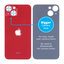 Apple iPhone 13 - Rear Housing Glass with Bigger Camera Hole (Red)