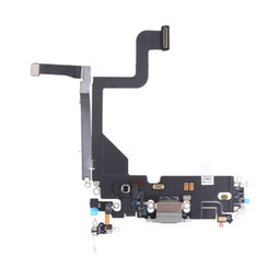Apple iPhone 13 Pro - Charging Connector + Flex Cable (Silver)