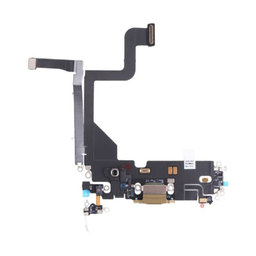 Apple iPhone 13 Pro - Charging Connector + Flex Cable (Gold)