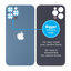 Apple iPhone 13 Pro Max - Rear Housing Glass with Bigger Camera Hole (Blue)