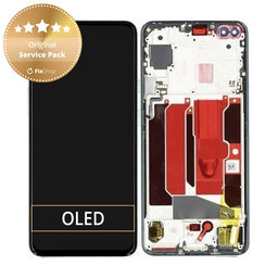 OnePlus Nord - LCD Display + Touch Screen + Frame (Blue Marble) - 2011100197 Genuine Service Pack