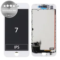 Apple iPhone 7 - LCD Display + Touch Screen + Frame (White) Refurbished PRO