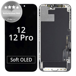 Apple iPhone 12, 12 Pro - LCD Display + Touch Screen + Frame Refurbished PRO