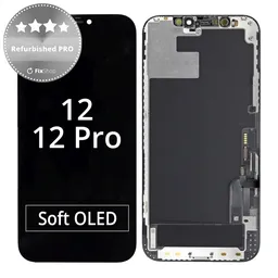 Apple iPhone 12, 12 Pro - LCD Display + Touch Screen + Frame Refurbished PRO