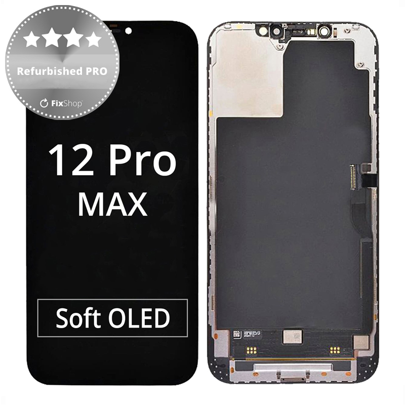 Apple iPhone 12 Pro Max - LCD Display + Touch Screen + Frame ...