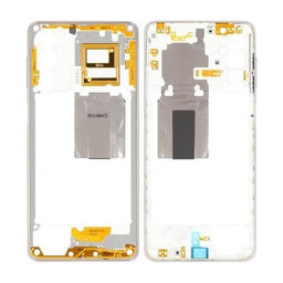 Samsung Galaxy M52 5G M526B - Middle Frame (White) - GH98-46916C Genuine Service Pack
