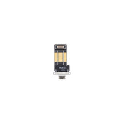 Apple iPad Pro 11.0 (3rd Gen, 4th Gen), 12.9 (5th Gen) - Charging Connector + Flex Cable (White)