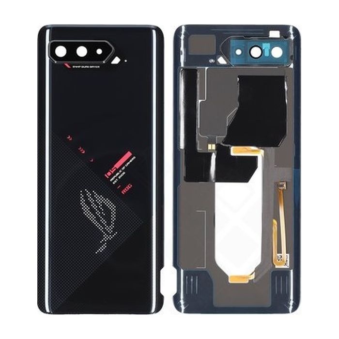 Asus ROG Phone 5s. 5s ZS676KS - Battery Cover (Black) - 90AI0091-R7A021 Pack | FixShop