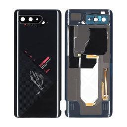 Asus ROG Phone 5s. 5s For ZS676KS - Battery Cover (Black) - 90AI0091-R7A021 Genuine Service Pack