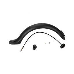 Xiaomi Mi Electric Scooter 1S, 2 M365, Pro - Rear Fender + Light with Connector (Black)