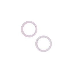 Apple iPhone 13, 13 Mini - Rear Camera Lens Frame (Pink) - 2pcs