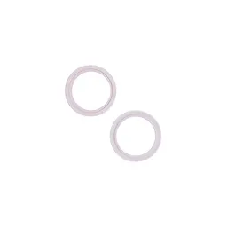 Apple iPhone 13, 13 Mini - Rear Camera Lens Frame (Pink) - 2pcs