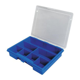 Tipa 901003 - Storage Box - 7 Counters - 178 x 145 x 36mm (Blue)