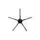 Xiaomi Roborock S4, S5 Max, S6, S6 MaxV, S6 Pure, S7, S7+, S7 MaxV, S7 Pro Ultra, Q7, Q7+, Q7 Max, Q7 Max+, T7S Plus , E4, E5, T4, T6, Xiaowa E3 - Side Brush (Black)