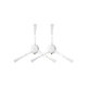 Xiaomi Dreame L10 Pro, D9, D9 Max, D9 Pro, F9, Mi Robot Vacuum Mop (Mijia 1C), 2 (Mijia 2C), 2 Pro+ (Mijia 1T), 2 Ultra, Trouver Roboter LDS - Side Brush (White) - 2pcs