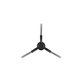 Xiaomi Mi Robot Vacuum Mop Pro (P), 2S, Viomi V2 Pro, V3, SE - Side Brush (Black)