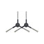 Xiaomi Mi Robot Vacuum Mop Pro (P), 2S, Viomi V2 Pro, V3, SE - Side Brush (Black) - 2pcs