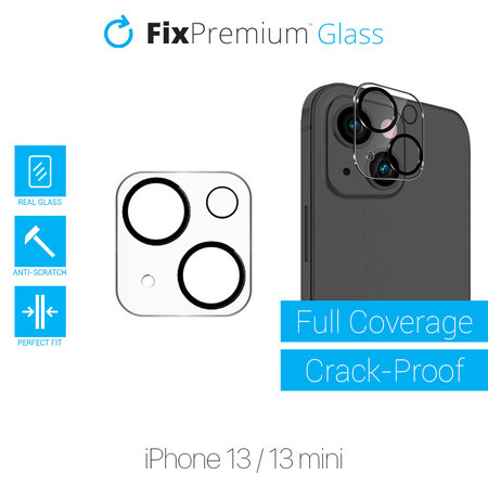 FixPremium Glass - Rear Camera Lens Protector for iPhone 13 & 13 mini