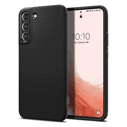Spigen - Case Liquid Air for Samsung Galaxy S22, matte black