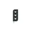 Samsung Galaxy S22 S901B - Rear Camera Lens Frame (Phantom Black) - GH98-47028A Genuine Service Pack