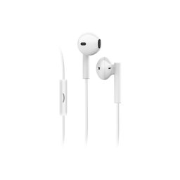 SBS - Earphones Studio Mix 65 with microphone, 3.5mm jack, white