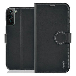Fonex - Case Book Identity for Samsung Galaxy S22, black