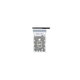 Samsung Galaxy S22 Ultra S908B - SIM Tray (Graphite) - GH98-47138E Genuine Service Pack