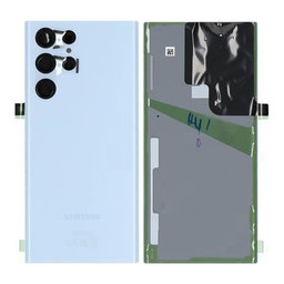 Samsung Galaxy S22 Ultra S908B - Battery Cover (Sky Blue) - GH82-27457G Genuine Service Pack