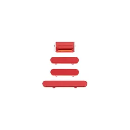 Apple iPhone 13, 13 Mini - Side Buttons (Red)