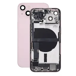 Apple iPhone 13 - Rear Housing with Small Parts (Pink)