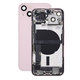 Apple iPhone 13 - Rear Housing with Small Parts (Pink)