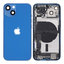 Apple iPhone 13 - Rear Housing with Small Parts (Blue)