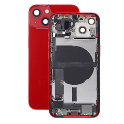 Apple iPhone 13 - Rear Housing with Small Parts (Red)