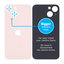 Apple iPhone 13 Mini - Rear Housing Glass with Bigger Camera Hole (Pink)