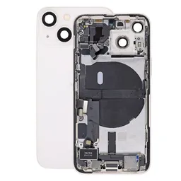 Apple iPhone 13 Mini - Rear Housing with Small Parts (Starlight)