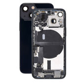 Apple iPhone 13 Mini - Rear Housing with Small Parts (Midnight)