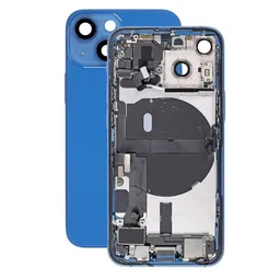 Apple iPhone 13 Mini - Rear Housing with Small Parts (Blue)