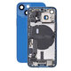 Apple iPhone 13 Mini - Rear Housing with Small Parts (Blue)