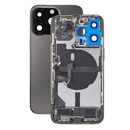 Apple iPhone 13 Pro - Rear Housing with Small Parts (Graphite)