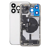 Apple iPhone 13 Pro - Rear Housing with Small Parts (Silver)
