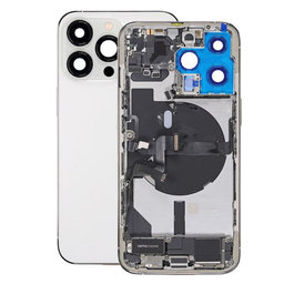 Apple iPhone 13 Pro - Rear Housing with Small Parts (Silver)