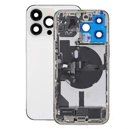 Apple iPhone 13 Pro - Rear Housing with Small Parts (Silver)