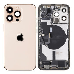 Apple iPhone 13 Pro - Rear Housing with Small Parts (Gold)