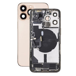 Apple iPhone 13 Pro - Rear Housing with Small Parts (Gold)